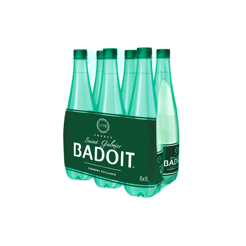 Eau gazeuse Badoit citron vert – Carton de 30 de 0.5 litre